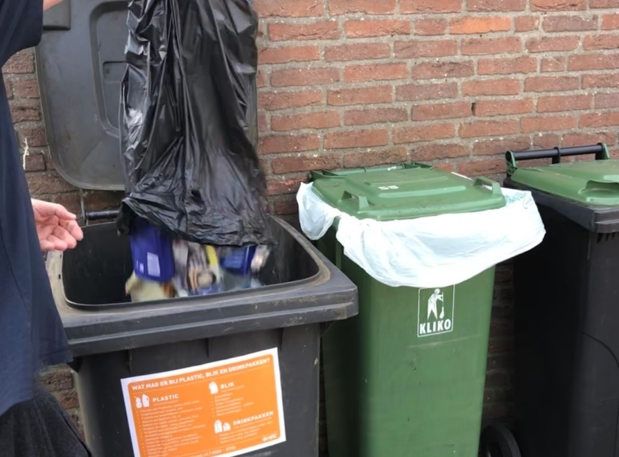 foto van afvalbakken